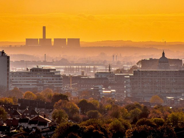 Nottingham skyline